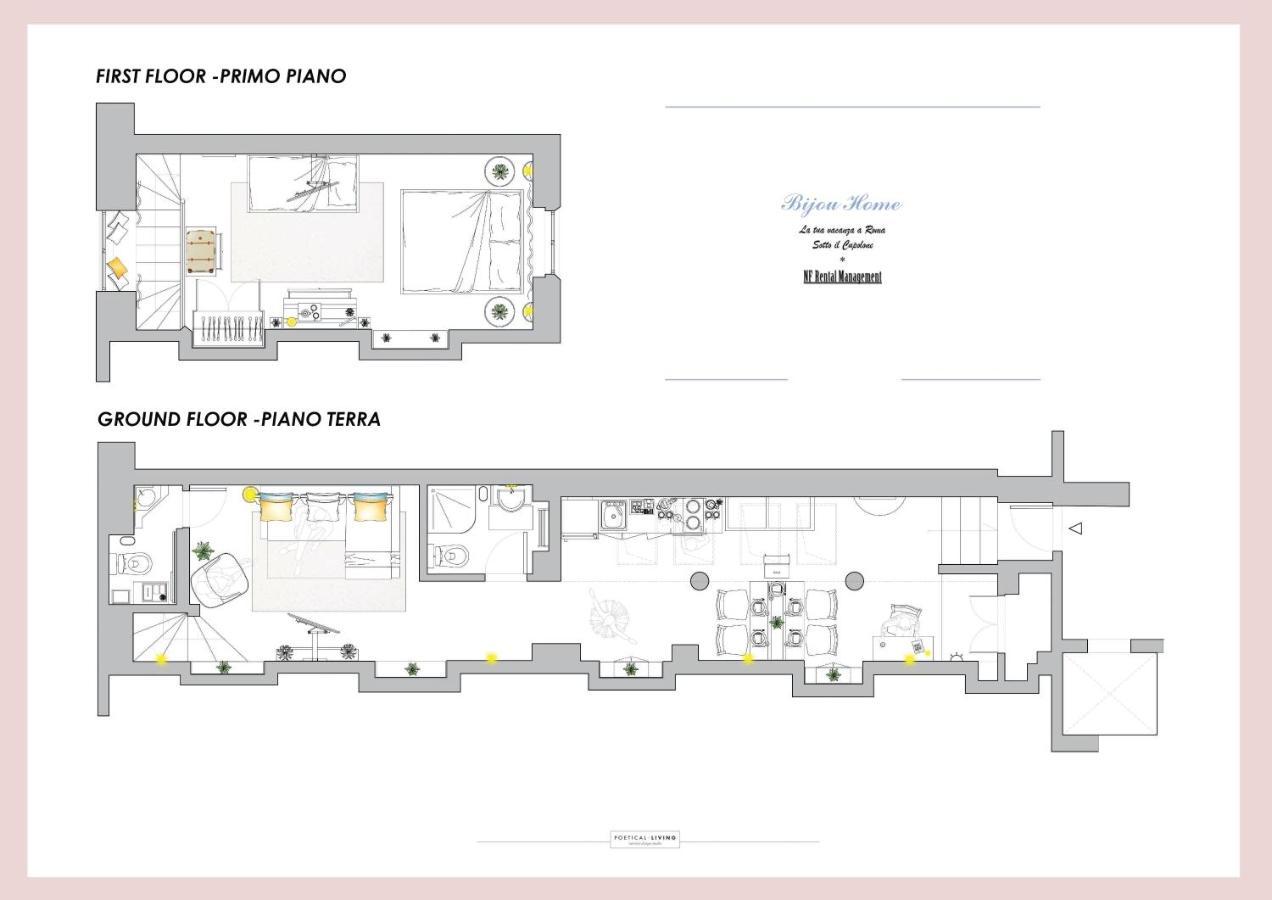 Bijou Home Suite - Vaticano Рим Экстерьер фото